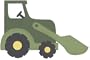 QuicKutz REV-0112-S 4 by 4 Dies, Front-End Loader Tractor