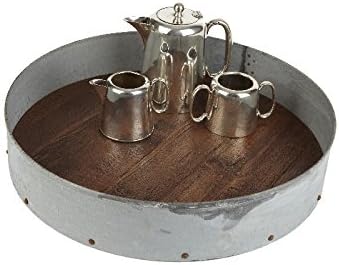 Europe2You Bistro Tray 20" (Bordeaux Galvanized Zinc) RBF102L84