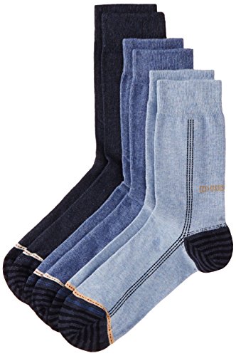 Diesel Men's Under Denim 3-Pack Crew Sock
