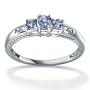 Tanzanite 10k Gold Ring