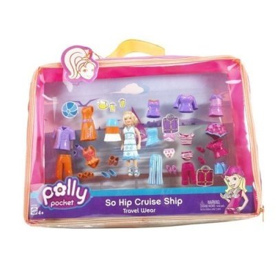 Childrens Toyshop  Toys : Polly Pocket So Hip Cruise Ship Travel In Style Fashions