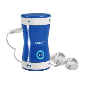 SanDisk Sansa Shaker 512 MB MP3 Player (Blue) $15.79