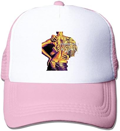 LIANBANG The Struts Everybody Wants Adjustable Printing Snapback Mesh Hat Unisex Adult Baseball Mesh Cap Pink