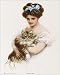 Photographic Prints of Woman With Tabby Cat from Mary Evans