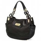 Liz Claiborne Got it Covered Leather Bucket Bag - Black