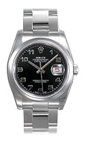 Rolex Oyster Perpetual Datejust Mens Watch 116200-BKAO