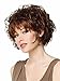 B-G Charming Wigs New Fashion Women Party Cosplay Short Sexy Full Hair Wig Human Hair Natural Looking + A Free Wig Cap WIG028