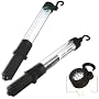 Super Bright 60+9 LED Cordless Work Light - AC/DC Rechargeable - Built-in Flashlight