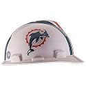 MSA Safety Works 818430 NFL Hard Hat, Miami Dolphins