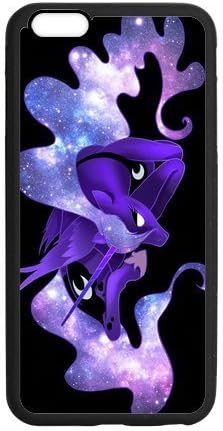 My Little Pony Galaxy Princess Luna Custom Protective Case Design for iphone 6 Plus/6S Plus Case with Black Laser Technology