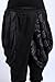 ellazhu Baggy Spring Harem Hippie Big Pockets Pants Trouser OneSize GY74 Black