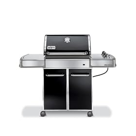 Weber 3741001 Genesis E-310 Propane Gas Grill, Black