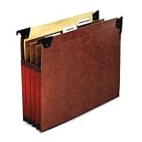 ESSELTE PENDAFLEX CORP. / Hanging file pockets with swing hooks, 3-1/2 expansion, letter, 5/bx / ESS45422 / Sold as 1 Box / Mfr Part # 45422 \*/ Hanging file pockets with swing hooks, 3-1/2 expansion,