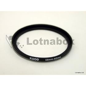 58mm A 62mm STEP UP RING