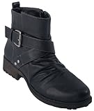 Rieker Damen Stiefelette Nelle 38 EU Schwarz