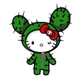 Hello Kitty Tokidoki Cactus Vinyl Sticker Peel and Stick
