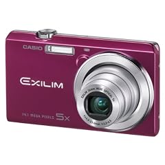 Casio Exilim EX-ZS10 Digitalkamera (14 Megapixel, 5-fach opt. Zoom, 6,9 cm (2,7 Zoll) Display, HD-Video) magenta