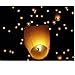 Olym Store(TM) 20 Pcs Chinese Sky Fly Fire Paper Lanterns Wish Balloon Wishing Lamp for Wedding Birthday Christmas Party White