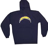 San Diego Chargers Reebok Hooded Sweatshirt Sewn on Patch
