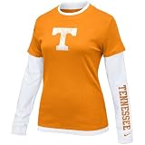 Nike Tennessee Volunteers Ladies Tennessee Orange 2-in-1 Long Sleeve T-shirt