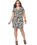 MICHAEL Michael Kors Plus Size Dress, Short Sleeve Printed
