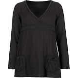 FULL TILT Girls Long Sleeve Baby Doll - Black