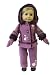 American Girl Doll Clothes Purple Snowsuit