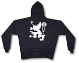 Griffon Distresses Medieval Logo Men's Hoodie Sweat Shirt Small thru 4XL