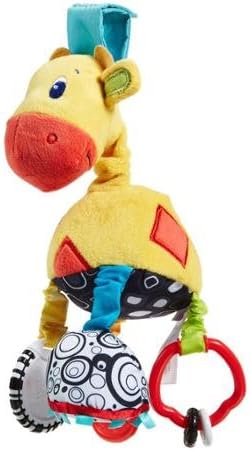 The Bright Starts Start Your Senses Sensory Giraffe Take- Along Toy