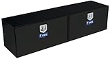 IMAGE OF UWS TBTS-96-BLK Topsider Black Aluminum Two Door Toolbox
