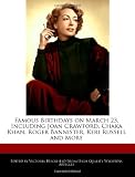 Chaka_Khan in the book Famous Birthdays on March 23, Including Joan Crawford, Chaka Khan, Roger Bannister, Keri Russell and More Chaka_Khan in the book Famous Birthdays on March 23, Including Joan Crawford, Chaka Khan, Roger Bannister, Keri Russell and More
