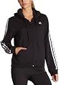 adidas Women's 3-Stripes Full-Zip Hoodie