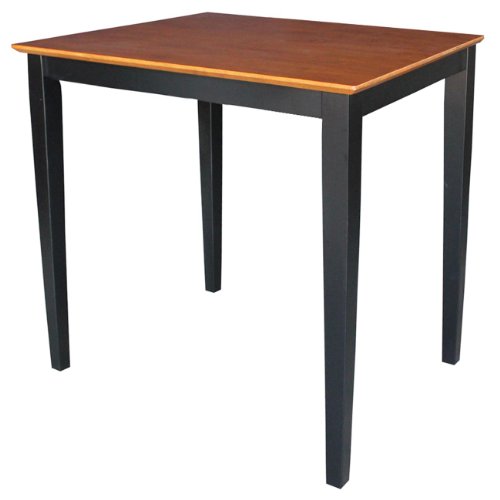 International Concepts Solid Wood Dining Table with Shaker Legs, 30 by 30 by 36-Inch, Black/Cherry
International Concepts Solid Wood Dining Table with Shaker Legs, 30 by 30 by 36-Inch, Black/Cherry