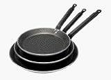Choc Pancake Pan, 30cm diam. 12 diam. Prof. Quality Aluminum