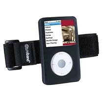 Tuneband, Grantwood Technology's Armband, Silicone Skin, and Screen Protector for iPod Classic NEW 160 GB (Released 09/09), Black