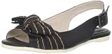 ALL BLACK Women's Kid Bow Slingback Sandal