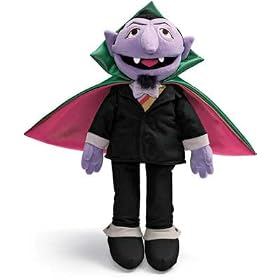 Gund Sesame Street The Count doll with cape by Gund