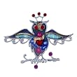Owl King Brooches And Pins