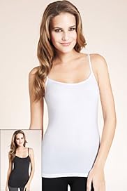 2 Pack Scoop Neck Mesh Trim Stretch Vests
