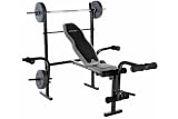 Intention weight bench BE 300 incl. 30 kg weight