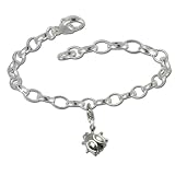 SilberDream exclusive Charms - bracelet complètement organisé coccinelle - Argent 925/1000 - FCA135