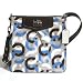 Coach Madison Signature Swinpack Crossbody Messenger Bag Purse 43316 Blue Periwinkle Multi