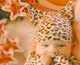 Cozy Cocoon® Organic Leopard Gnome Hat