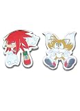 Sonic X Tails and Knuckles Pin Set