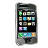 Crystal Clear Transparent Snap-On Cover Hard Case Cell Phone Protector for Apple iPhone 3G 8GB 16GB by Eforcity