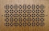 Pattern Cut 1812F Cherry F F Series 12 x 18 Wood Return Air Register