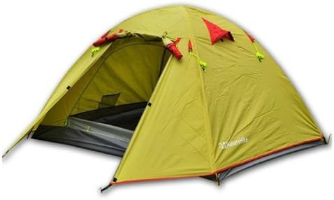 Weanas® Waterproof Double Layer 2, 3, 4 Person 3 Season Aluminum Rod Double Skylight Outdoor Camping Tent