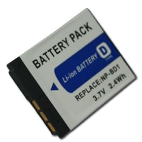 Lithium-Ion Battery for SONY NP-FD1 NP-BD1 InfoLithium Type D