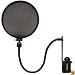 Nady MPF-6 6-Inch Clamp On Microphone Pop Filter