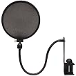 Microphone POP Filter With Stand Clamp